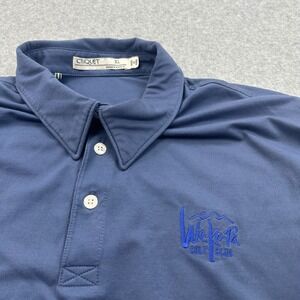 Criquet Golf Polo Shirt We-Ko-Pa Golf Club Logo Short‎ Sleeve XL Casual Sport